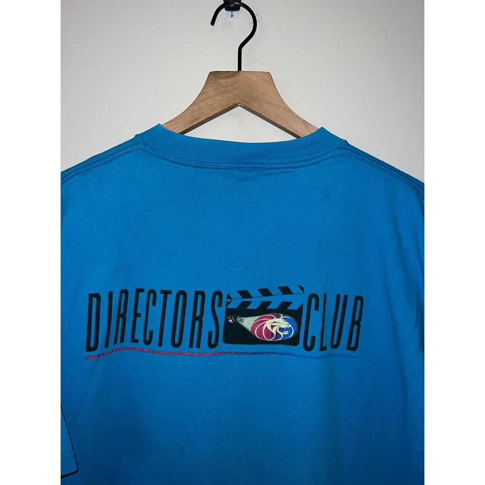 Vintage 90s MGM Grand Director's Club Blue Graphi… - image 8