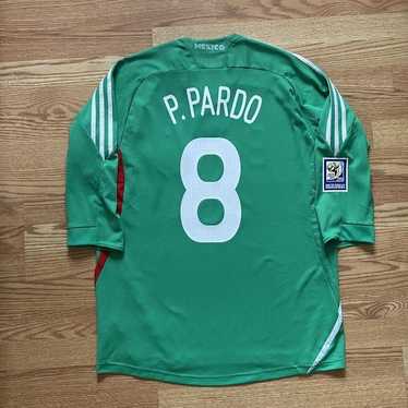 Adidas Mexico Pavel Pardo 2008 09 home World Cup Q