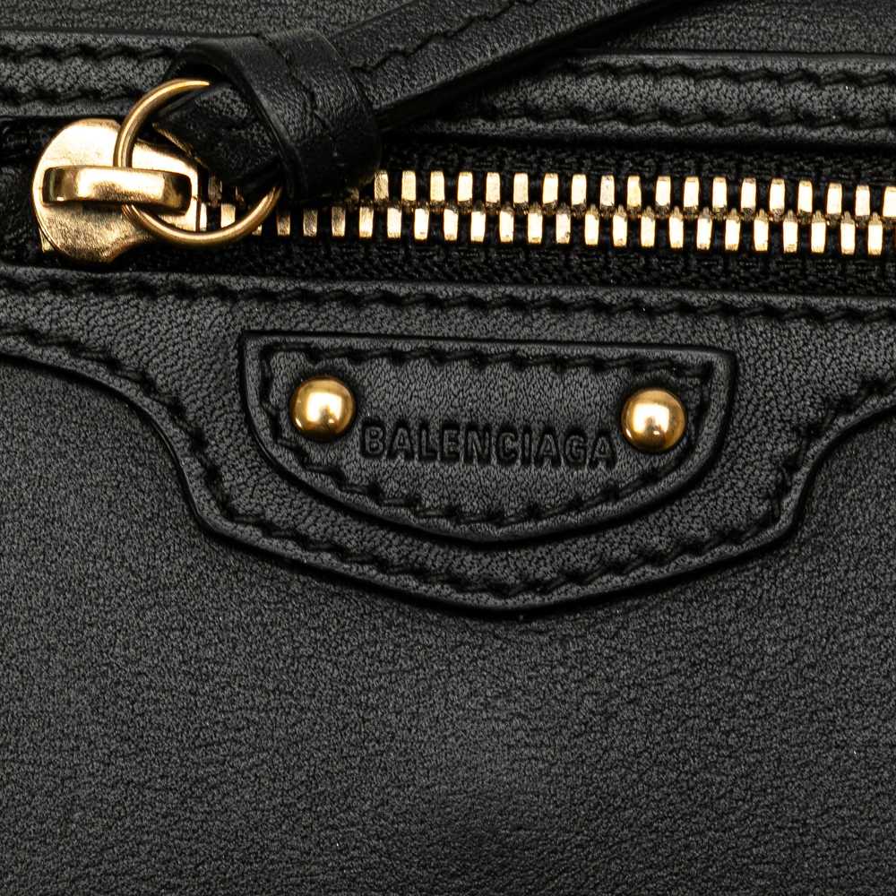 Black Balenciaga Leather Neo Classic Wallet - image 10