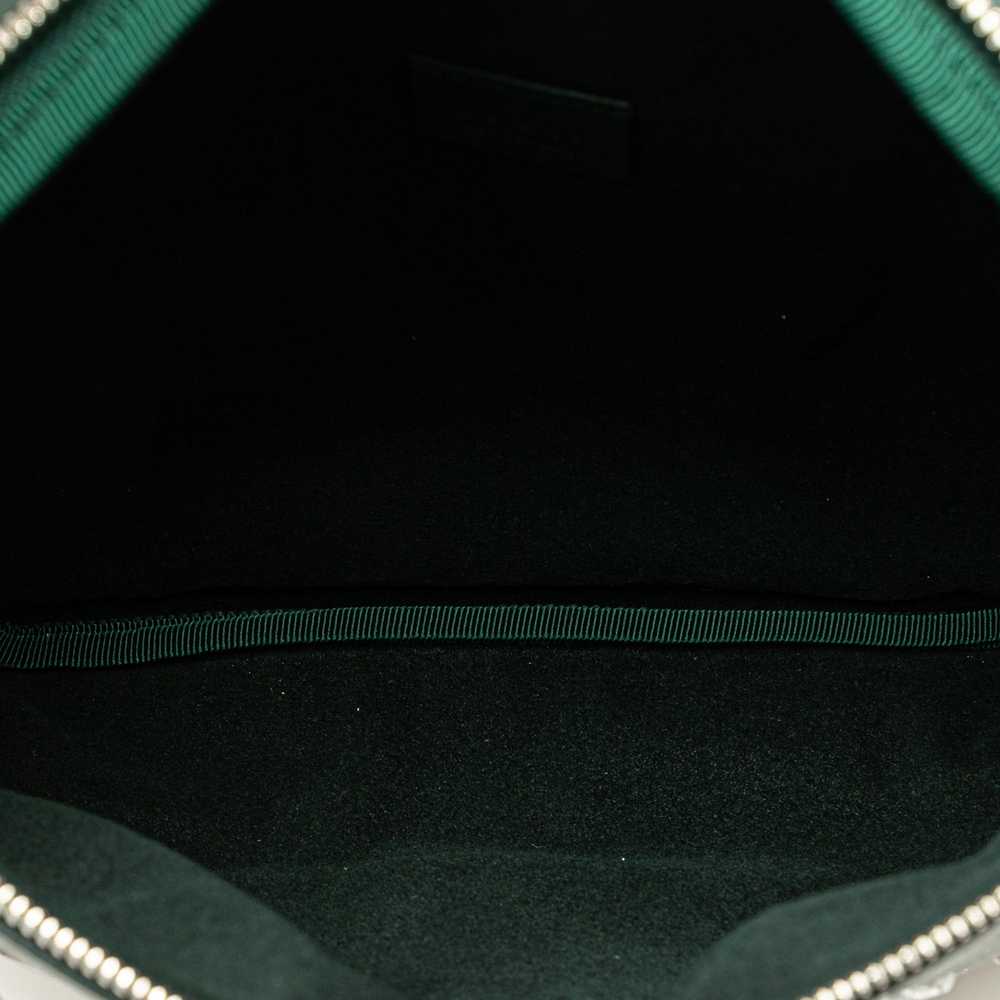 Green Gucci Crystal Embellished Web Belt Bag - image 5