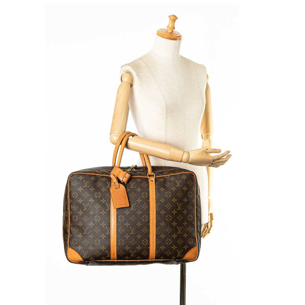 Brown Louis Vuitton Monogram Sirius 45 Travel Bag - image 12