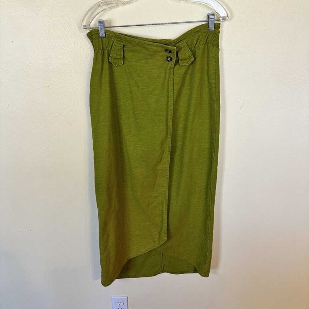 Vintage Ascente Sport Lime Green Button Down Blaz… - image 12