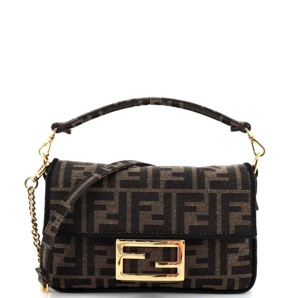 FENDI Baguette NM Bag Zucca Canvas Mini - image 1