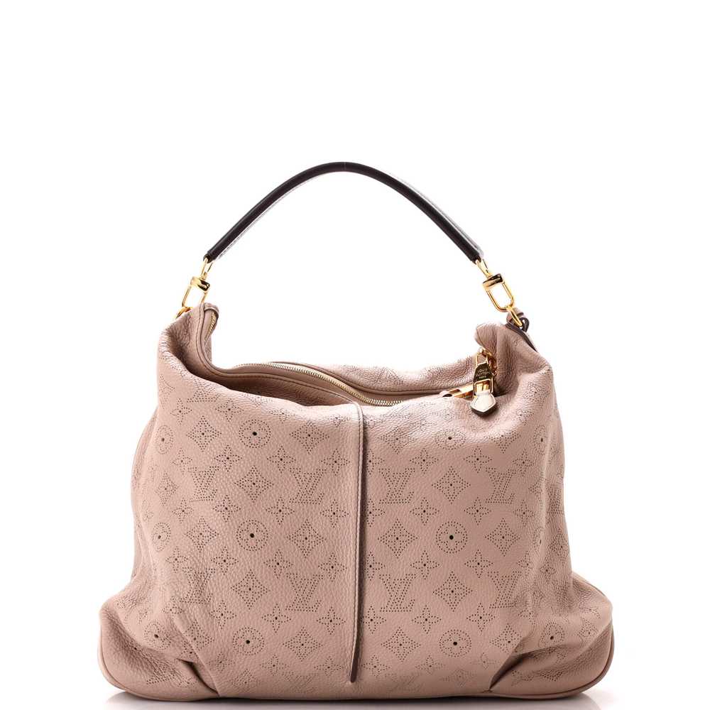 Louis Vuitton Selene Handbag Mahina Leather MM - image 3