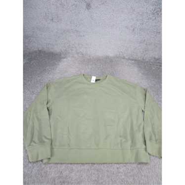 Banana Republic Green Crew Neck Pullover Sweater … - image 1