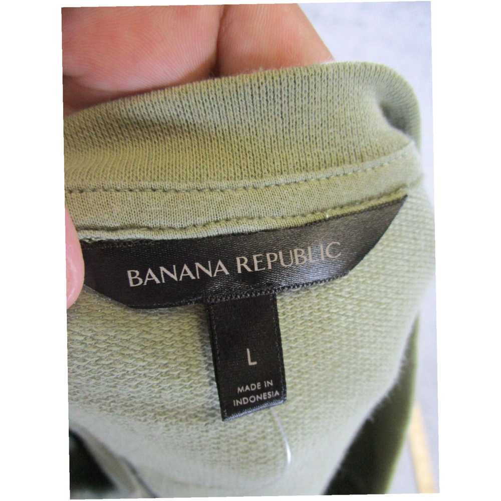 Banana Republic Green Crew Neck Pullover Sweater … - image 6