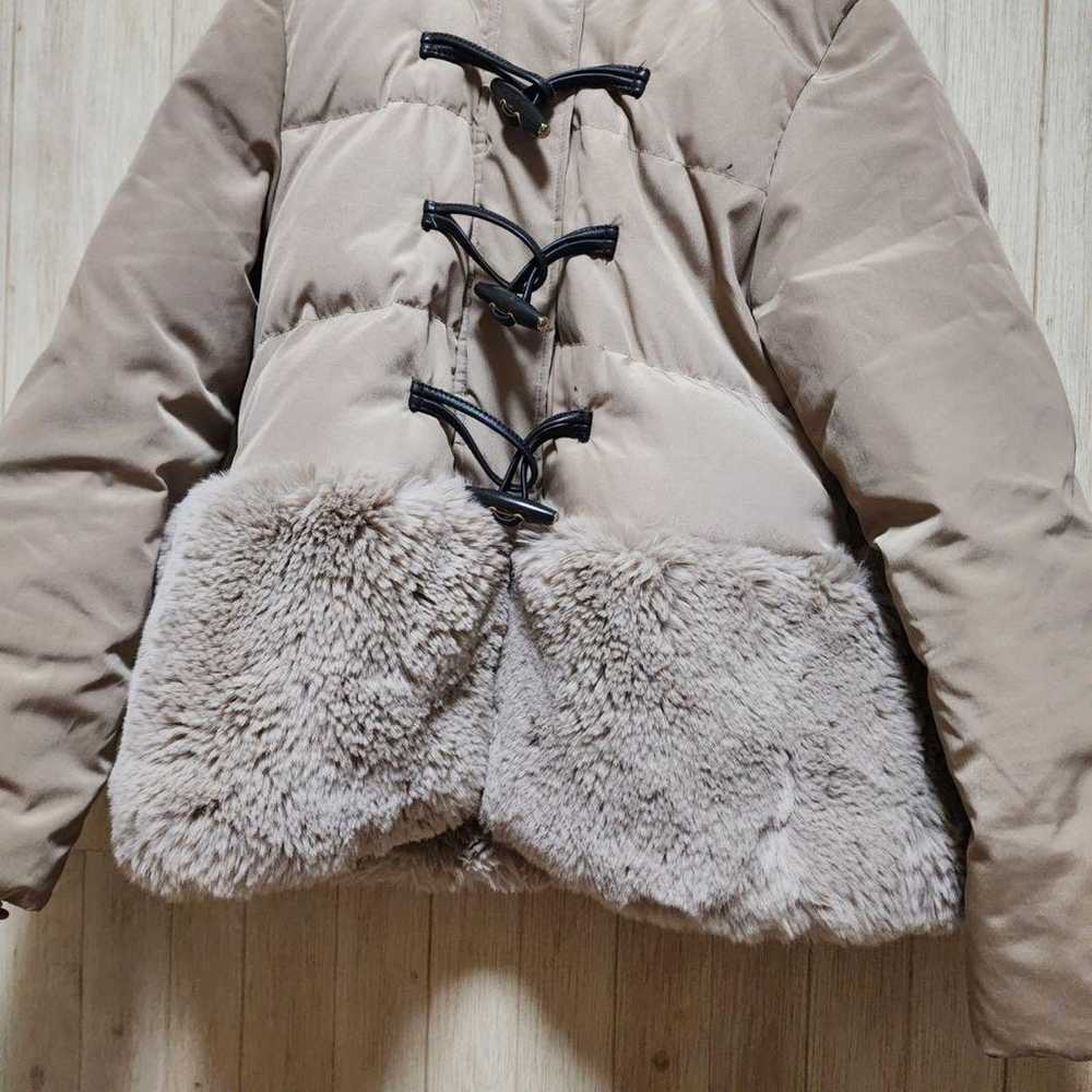 Grace Continental Down Jacket (S) Toggle with Fur… - image 4