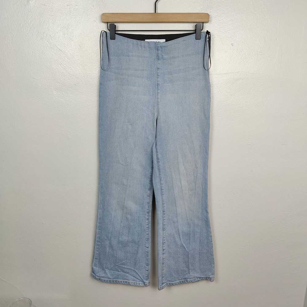 SPRWMN SPRWMN Flare Jeans Womens Medium Light Was… - image 1