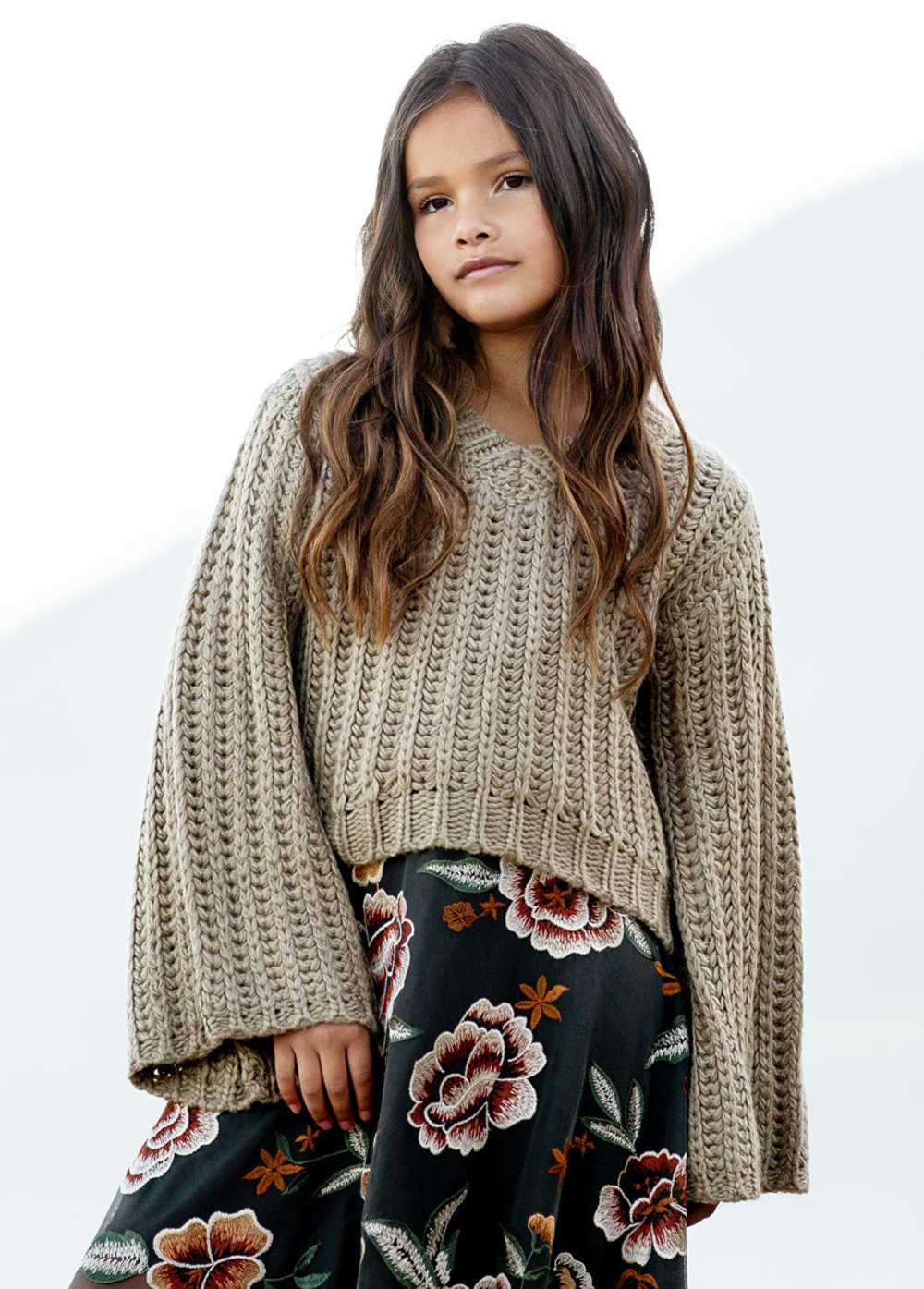 Joyfolie Emily Sweater in Dune - image 3