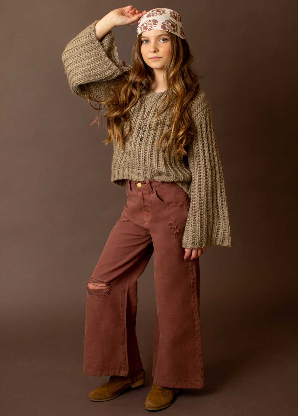 Joyfolie Emily Sweater in Dune - image 9