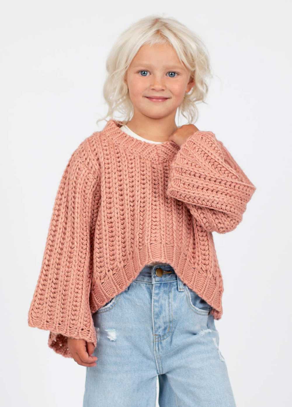 Joyfolie Emily Sweater in Ashe Rose - image 2