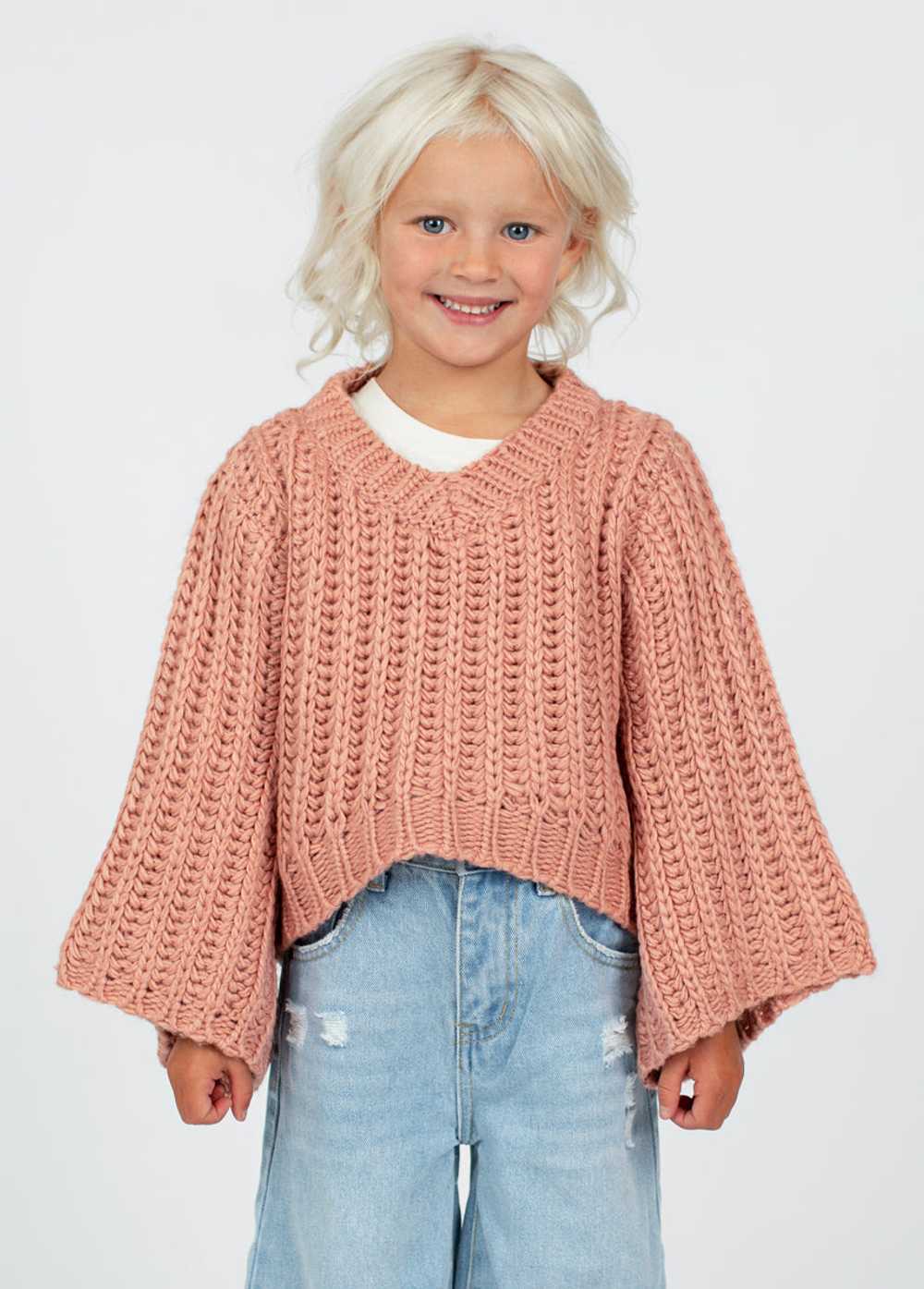 Joyfolie Emily Sweater in Ashe Rose - image 4