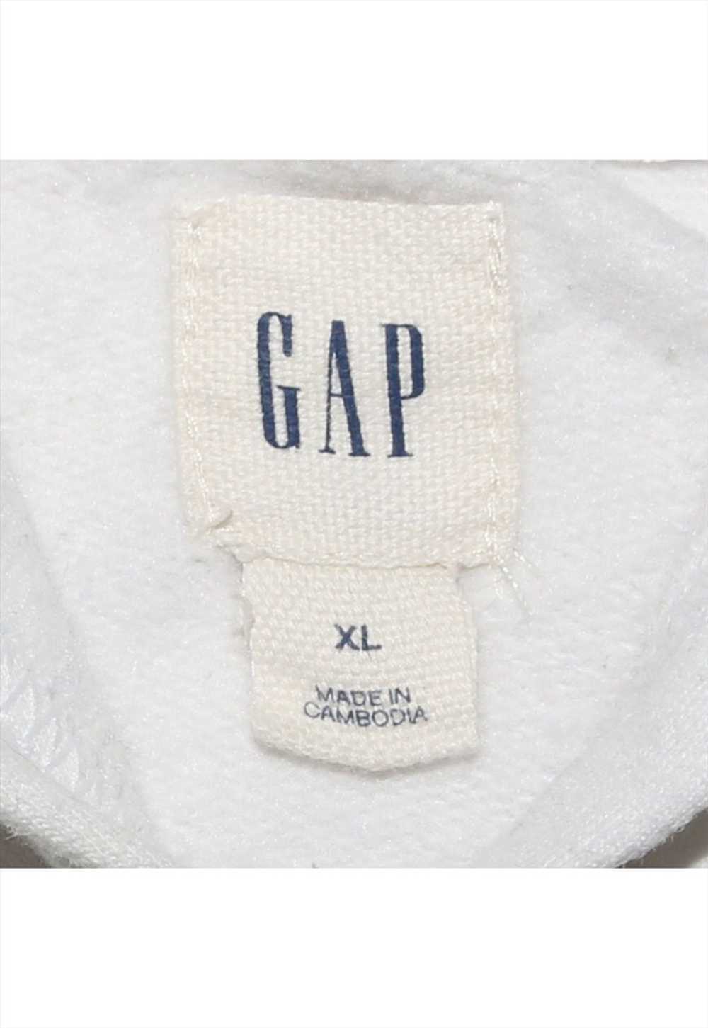 Vintage 90's Gap Hoodie Spellout - image 4