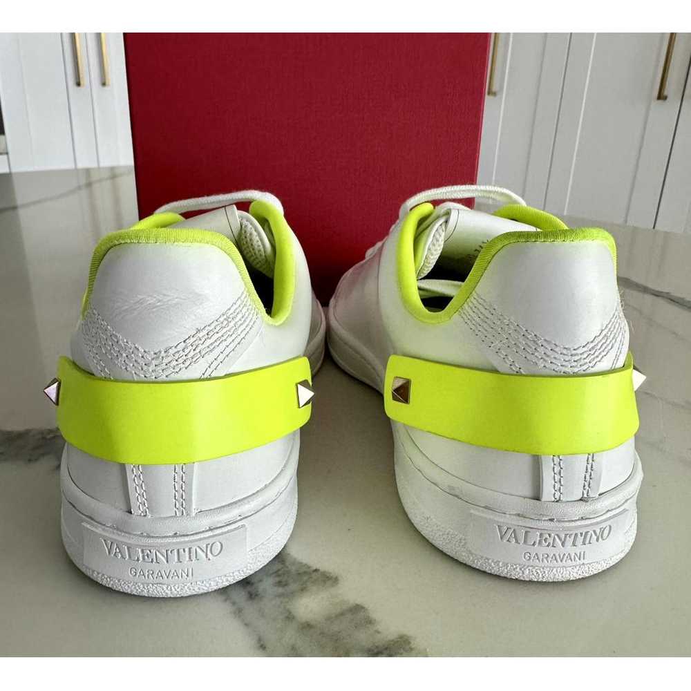 Valentino Garavani Backnet leather trainers - image 4