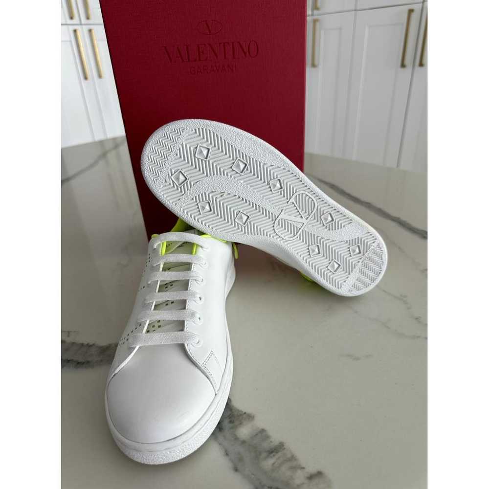 Valentino Garavani Backnet leather trainers - image 6