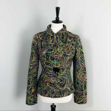 ECRU by Florence Korn Multicolored Fitted Jacket … - image 1