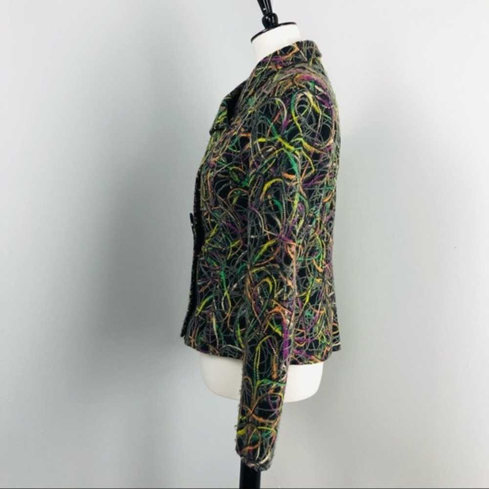 ECRU by Florence Korn Multicolored Fitted Jacket … - image 8