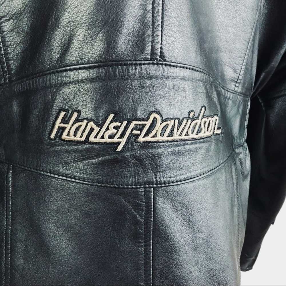 Vintage Harley-Davidson Genuine Leather Jacket - image 7