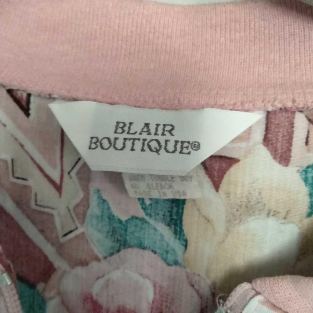 Vintage Blair Boutique Sz L Western Aztec Floral … - image 9