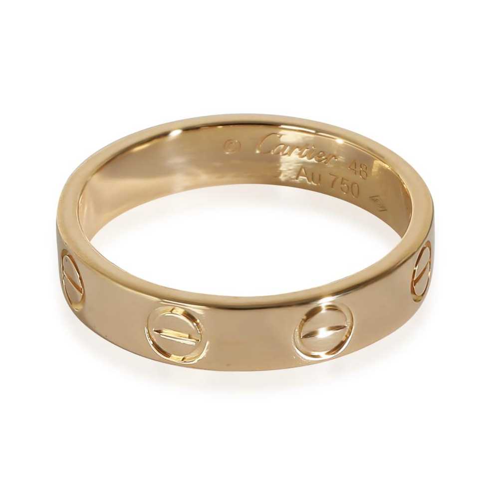 Cartier Love yellow gold ring - image 1