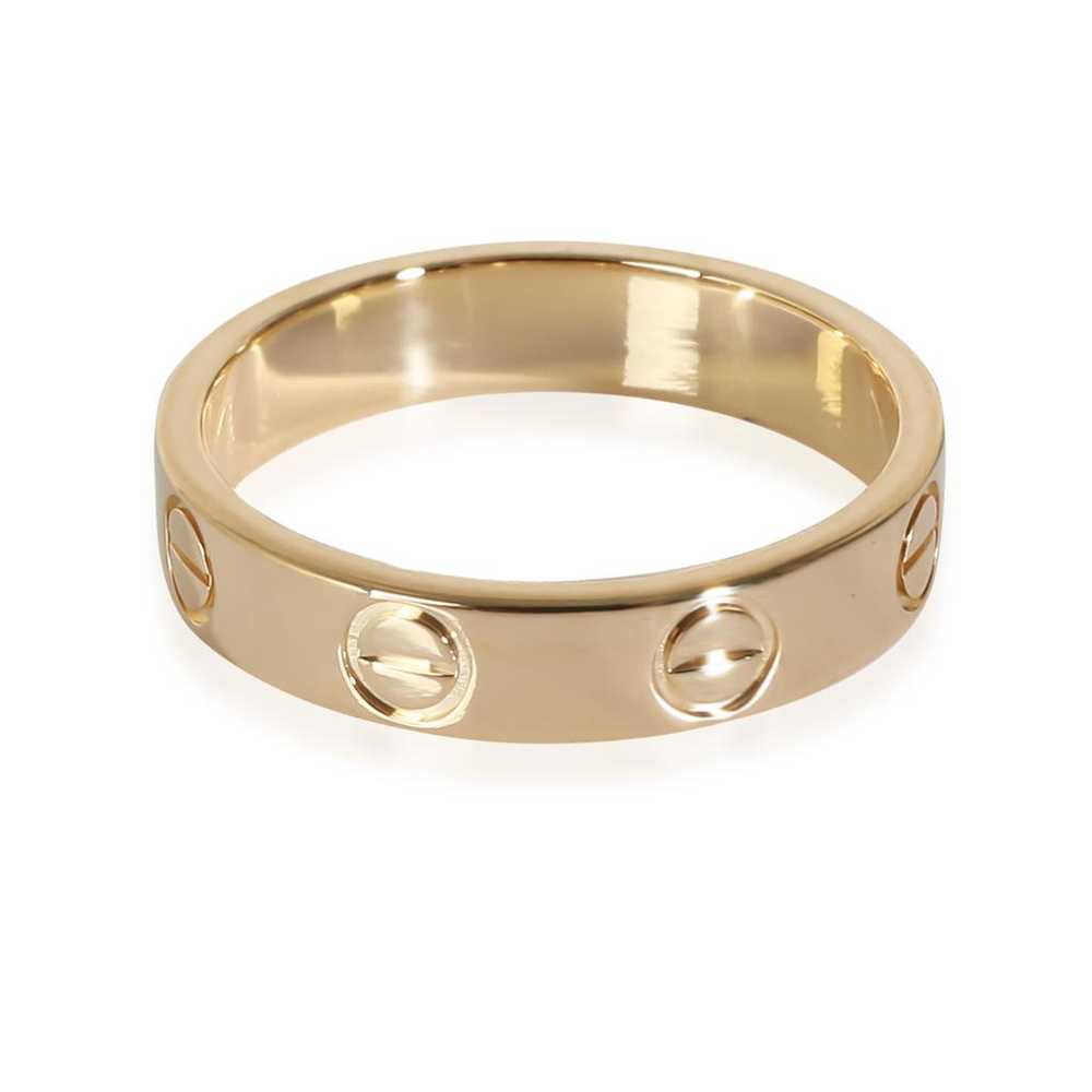 Cartier Love yellow gold ring - image 2