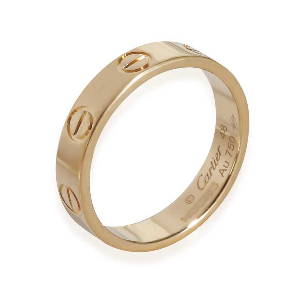 Cartier Love yellow gold ring - image 4