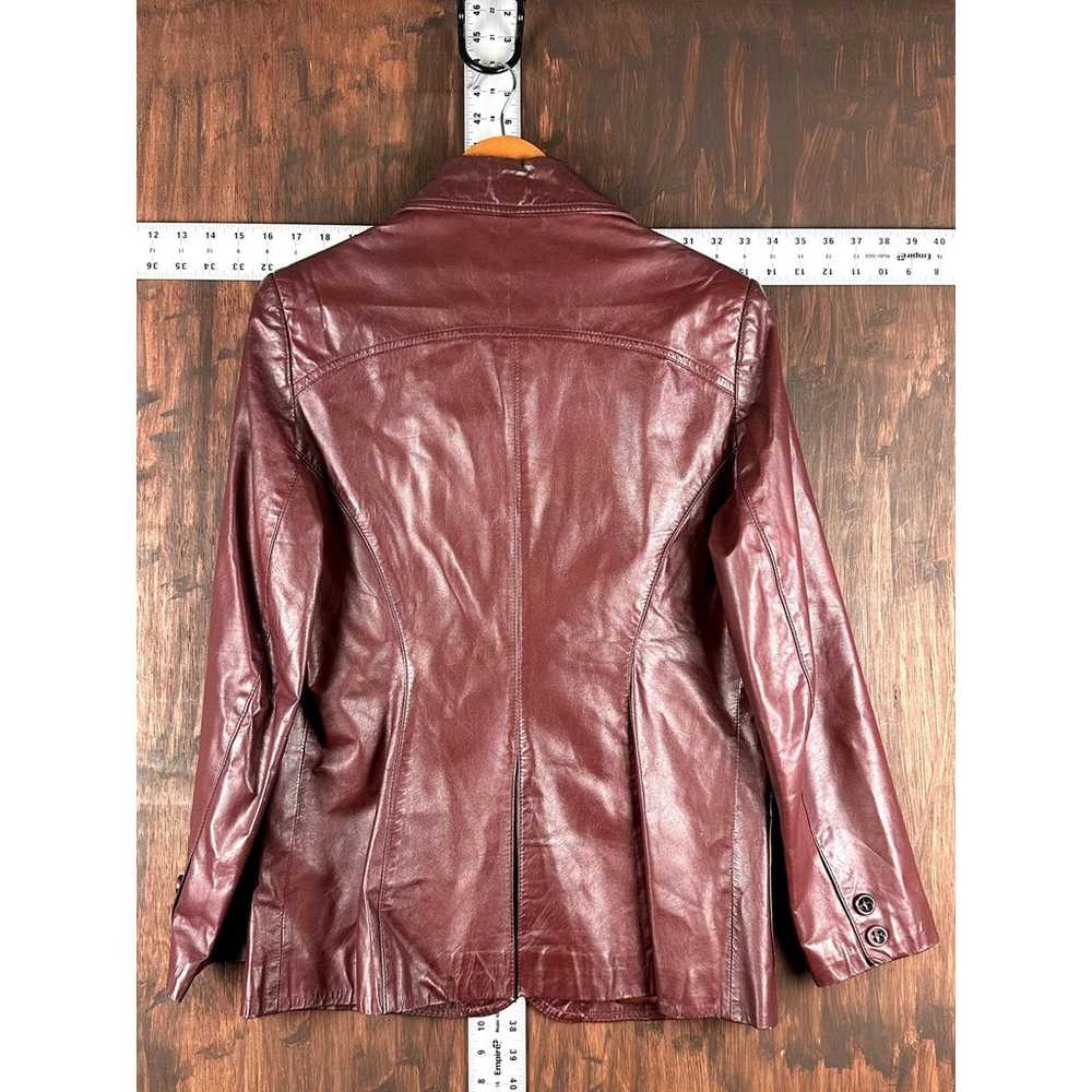 Etienne Aigner Genuine Leather Jacket Vintage Oxb… - image 7