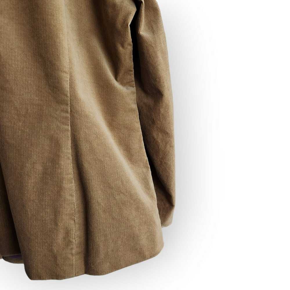 Y2K Old Navy Camel Tan Corduroy One Button Blazer… - image 9