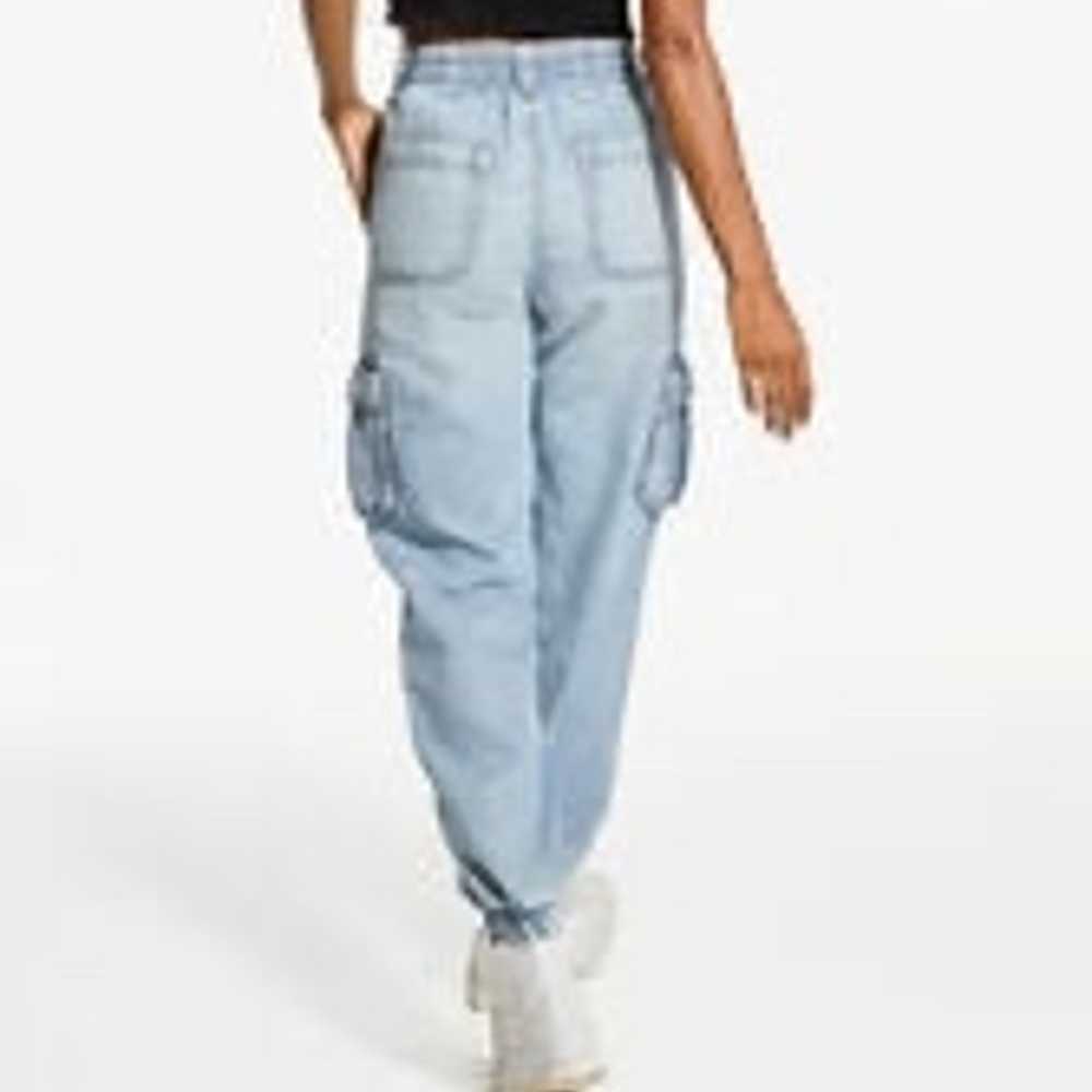 Aeropostale- 90s Super High-Rise Baggy Denim Carg… - image 5