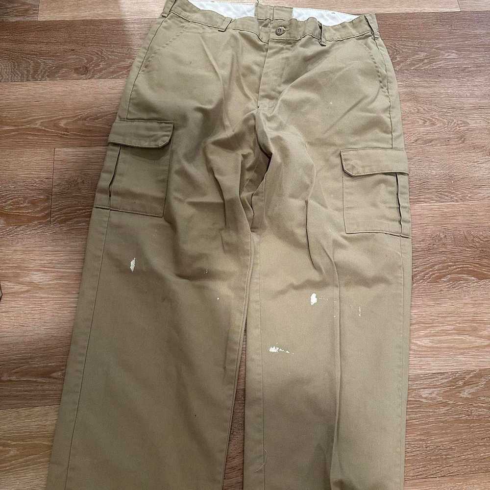 Reclaimed Baggy rep kap tan cargo pants - image 7