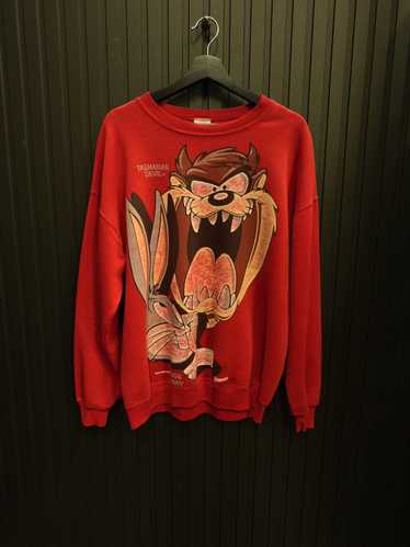 Vintage Vintage 1993 Taz & Buggs Bunny Crewneck Sw