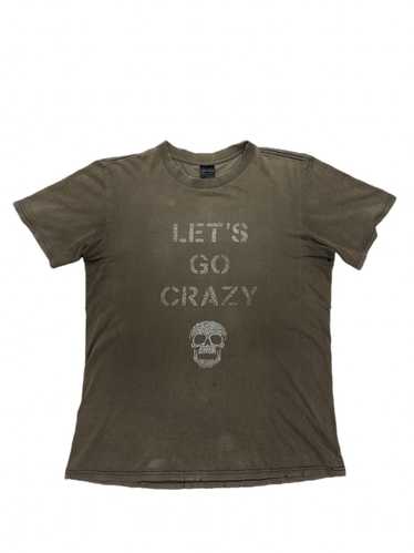 Rare Number Nine Lets Go Crazy T-Shirt Size 2 Vintage Men