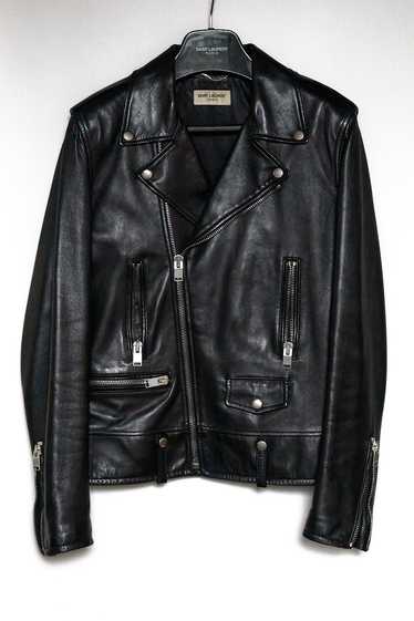 Saint Laurent Paris FW15 L01 Leather Motorcycle Ja