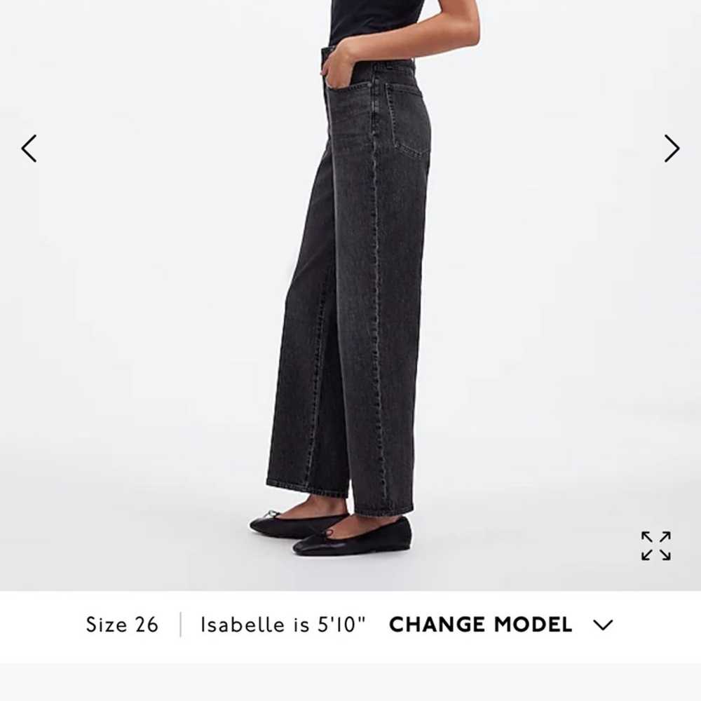 Madewell perfect vintage wide leg 27 petite - image 5