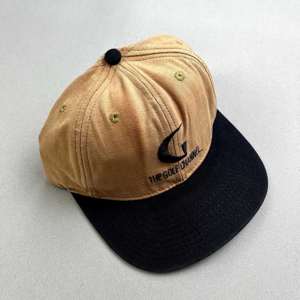 Vintage Vintage The Golf Channel Hat Tan Canvas T… - image 1