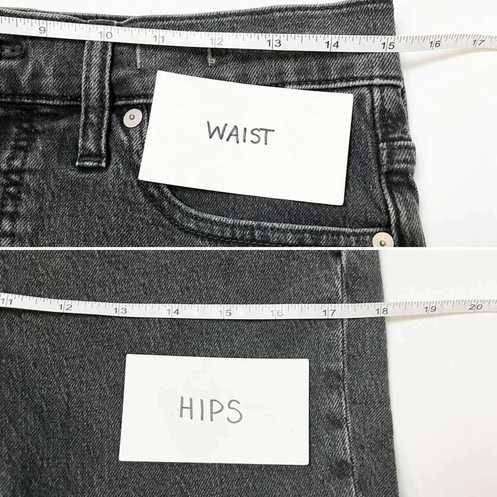 Madewell Perfect Vintage Jeans 27 4 washed black … - image 10