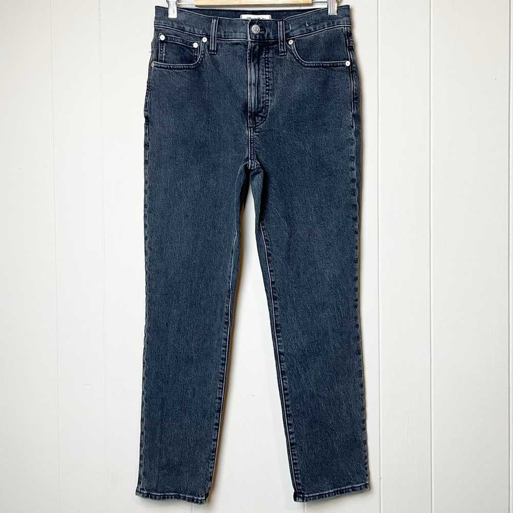 Madewell Perfect Vintage Jeans 27 4 washed black … - image 3