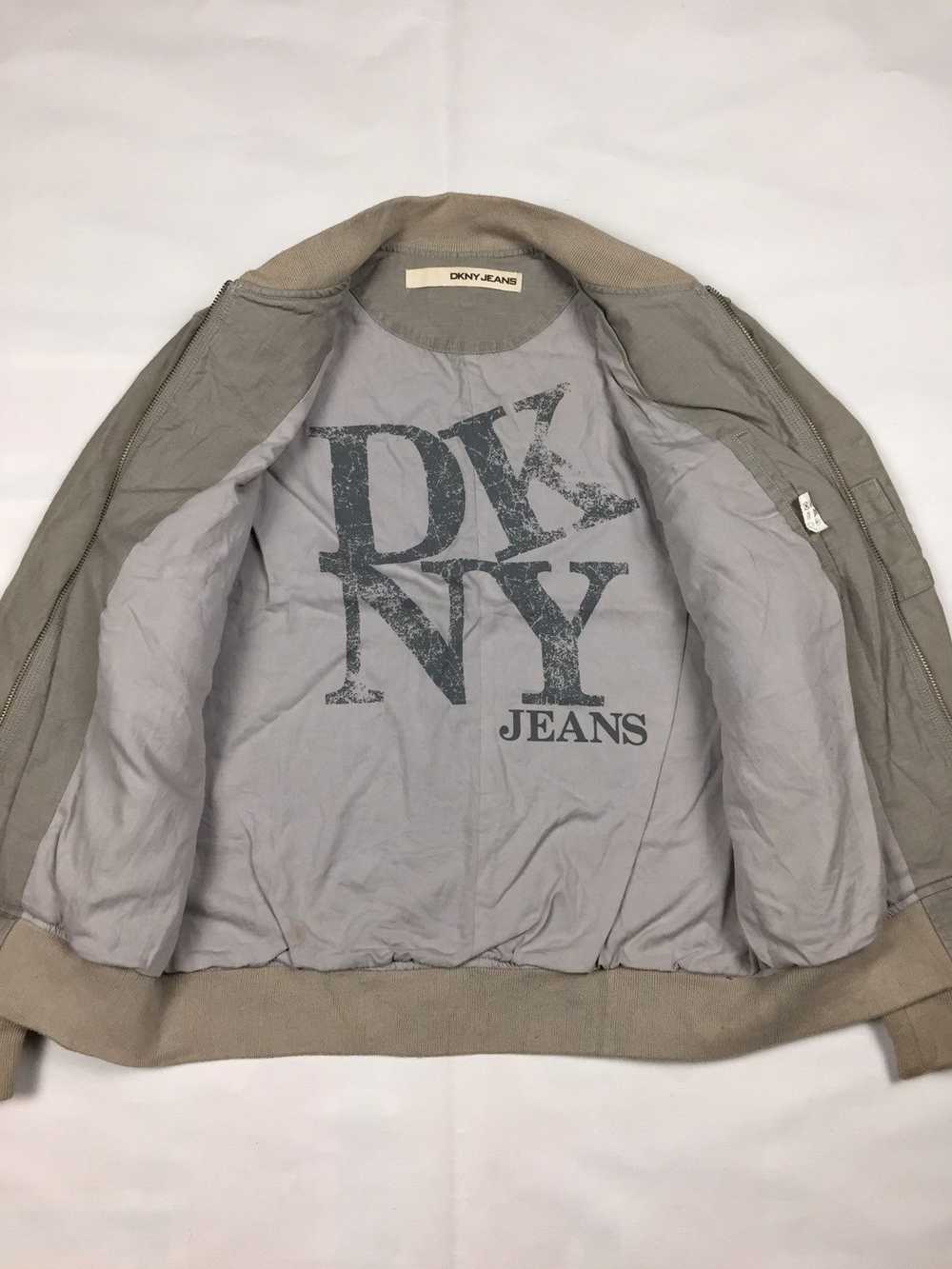 Bomber Jacket × DKNY × Streetwear Dkny Jeans Issu… - image 9