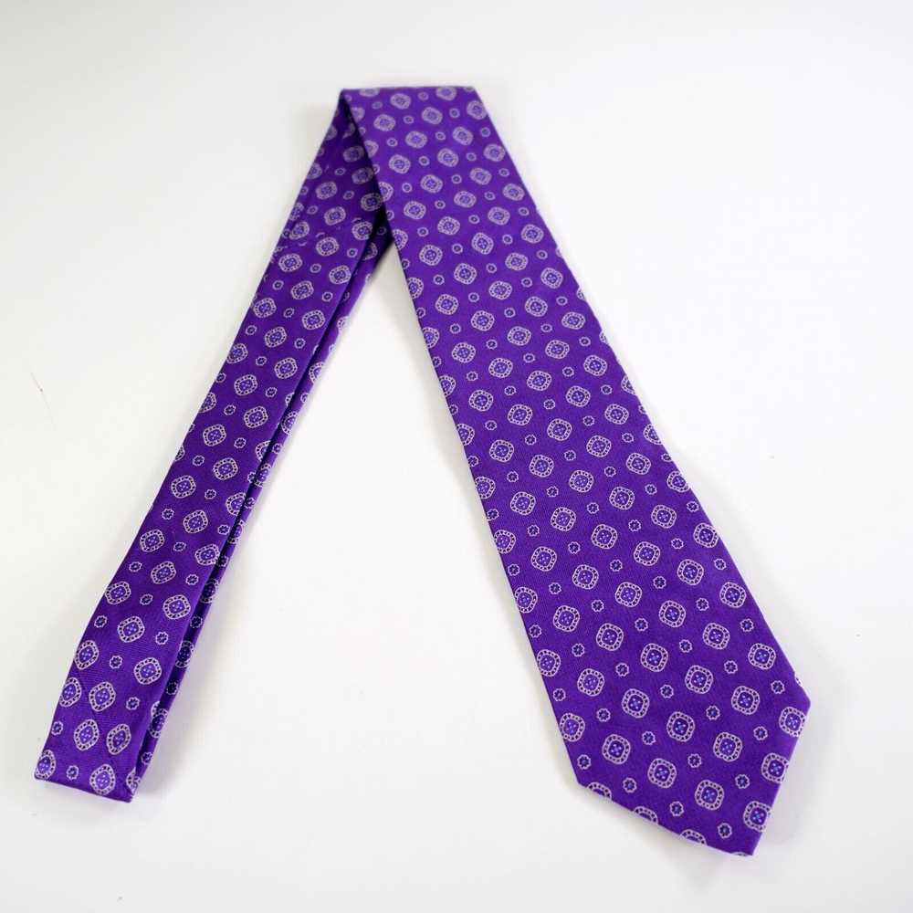 Brooks Brothers Brooks Brothers 346 Purple Geomet… - image 5