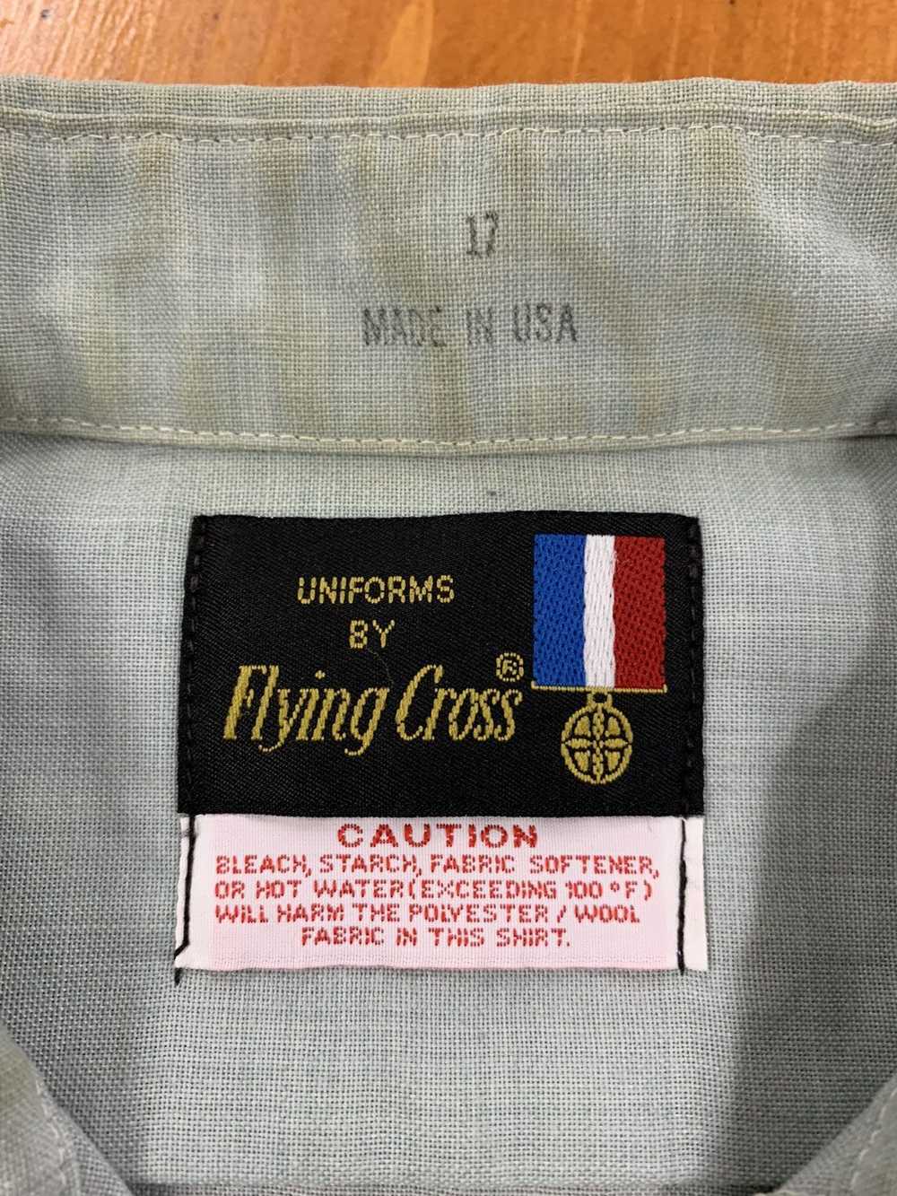 Vintage Vintage Flying Cross Military Button Up - image 4