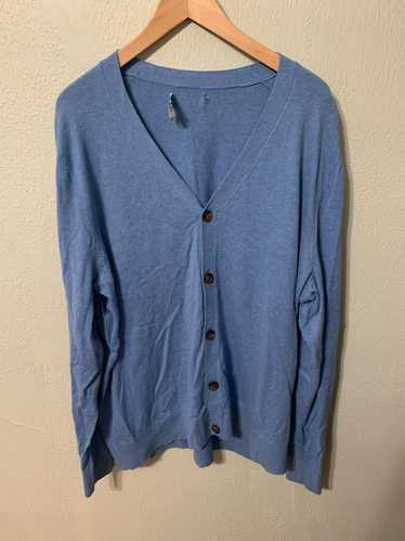 Cardigan × Vintage Vintage Blue Light Knit Cardiga