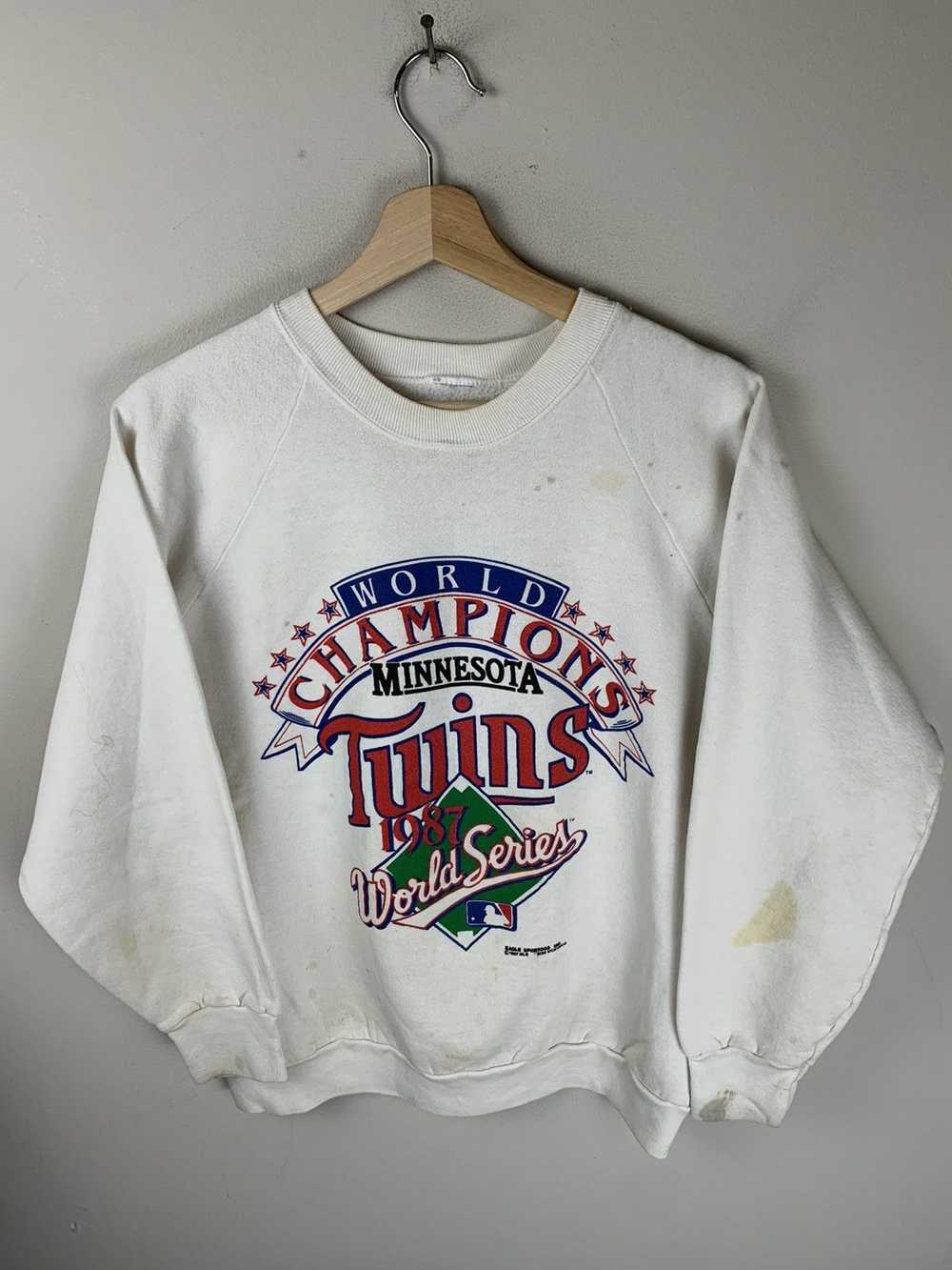 Champion × Vintage Vintage Crewneck Minnesota Twi… - image 2