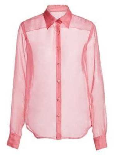 Helmut Lang Silk Organza LS Shirt