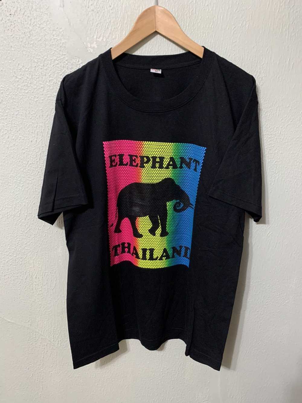 Tee × Tee Shirt × Vintage Vintage Elephant Thaila… - image 2