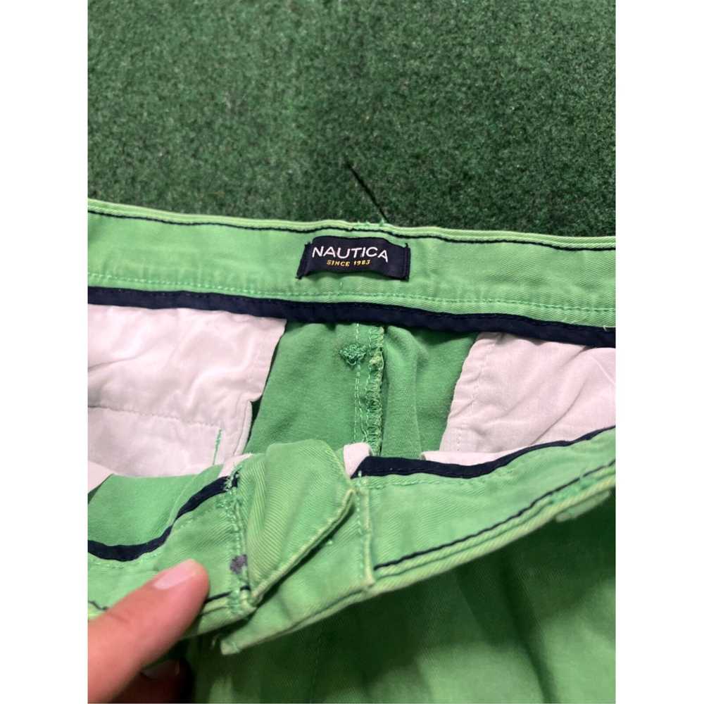 Nautica Nautica Shorts Men’s 32 Green The Deck Cl… - image 4