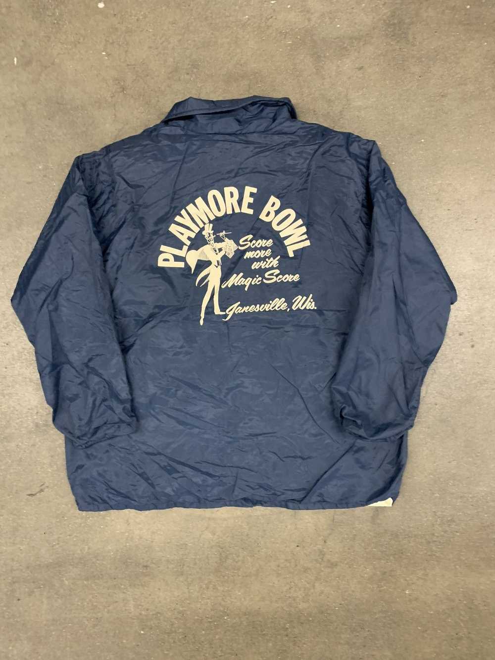 Vintage × Windbreaker Vintage Playamore Bowling S… - image 3