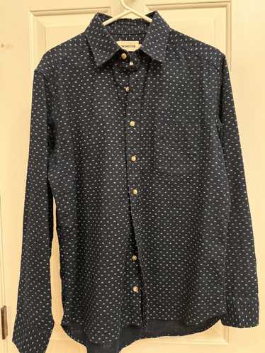 Taylor Stitch Taylor Stitch Jack Shirt Blue Geomet