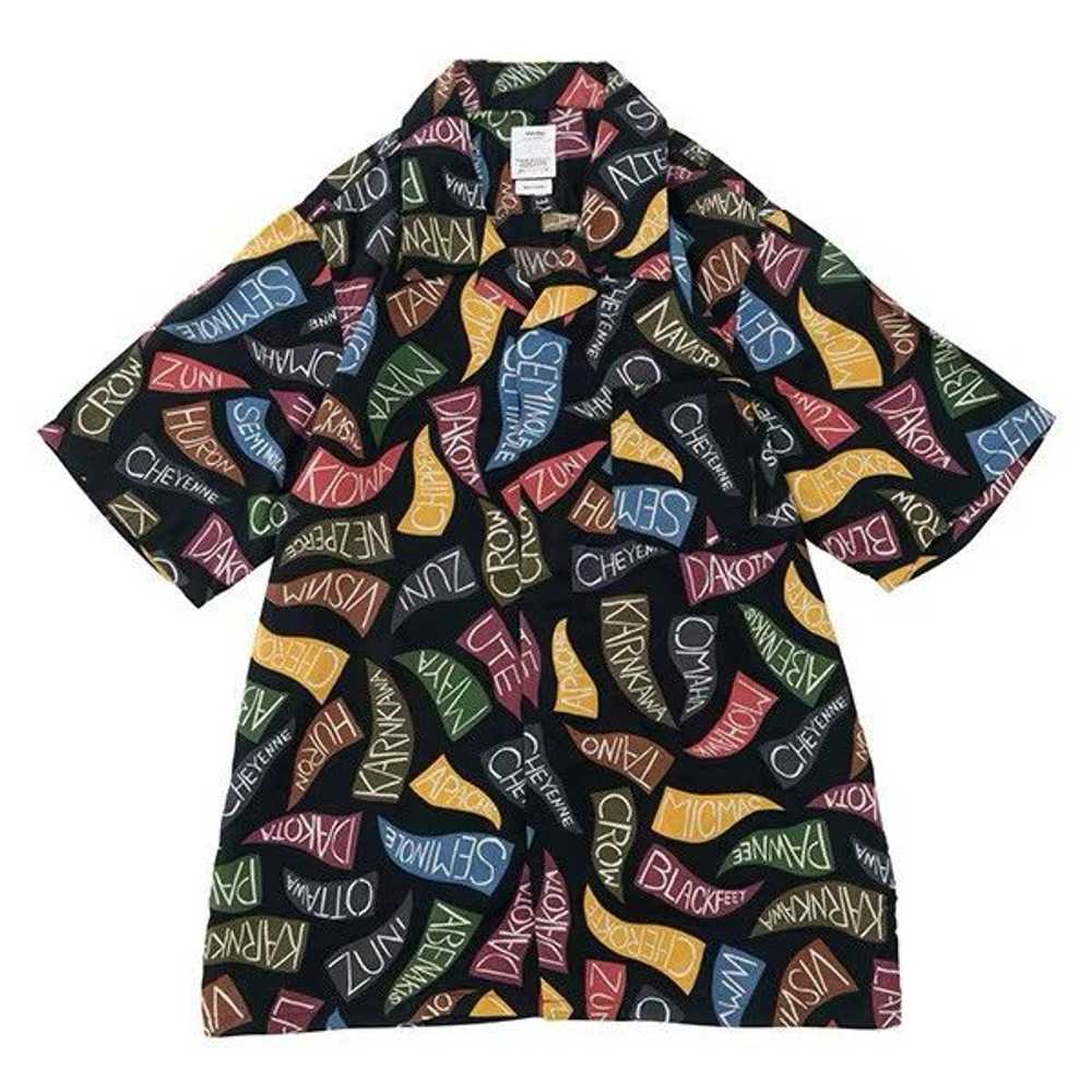 Visvim visvim 2019ss rayon black floral shirt - image 1