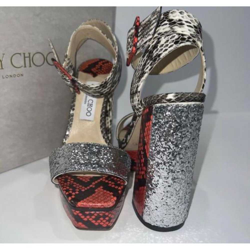 Jimmy Choo Glitter sandals - image 11