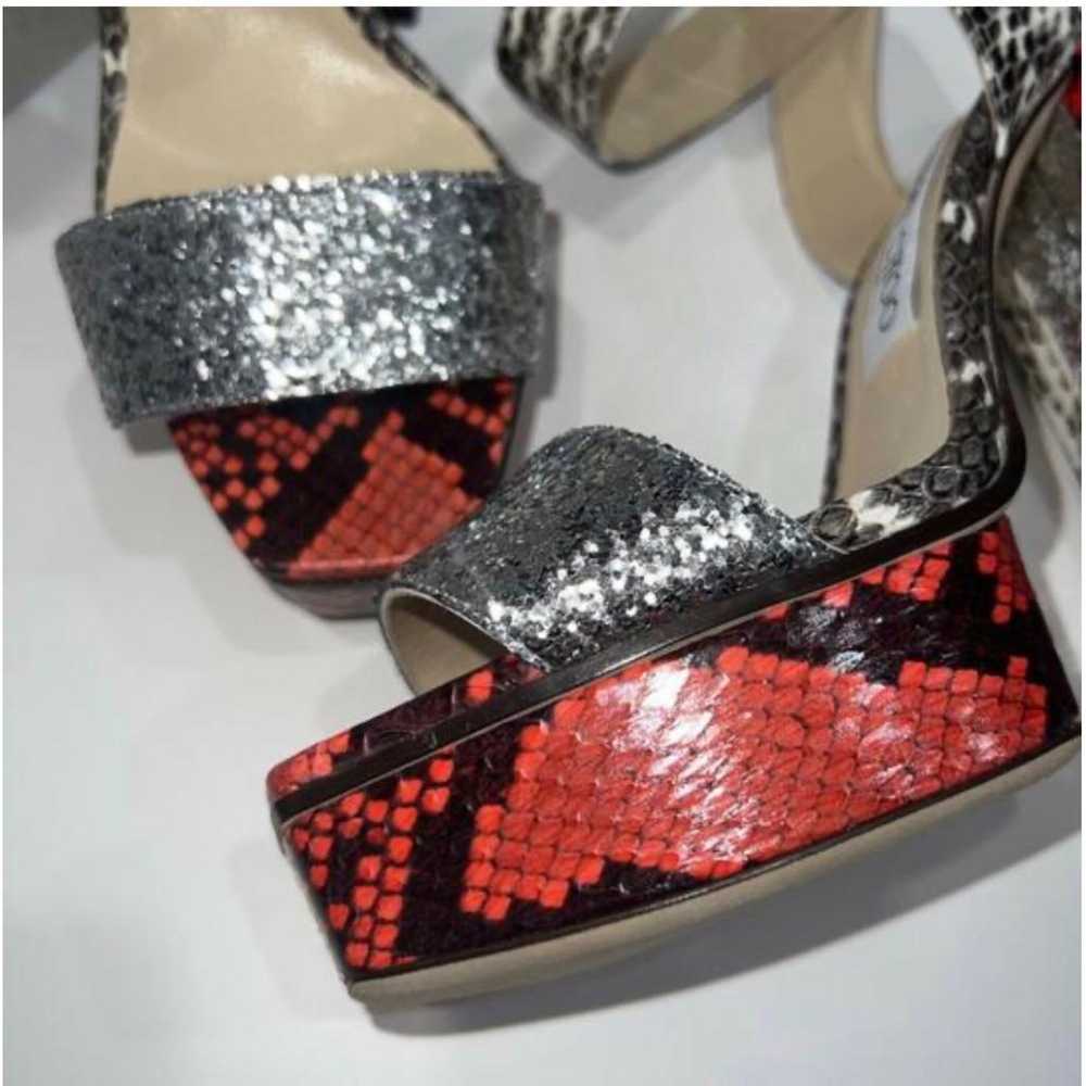 Jimmy Choo Glitter sandals - image 8